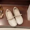 Zapatos Planos Cómodos de Una Sola Pieza para Mujer Tallas Grandes Zapatos para Mujer Boca Baja Zapatos Hanfu Estilo Chino Suela Suave Estilo Antiguo Zapatos Mary Jane Nuevos 2026
