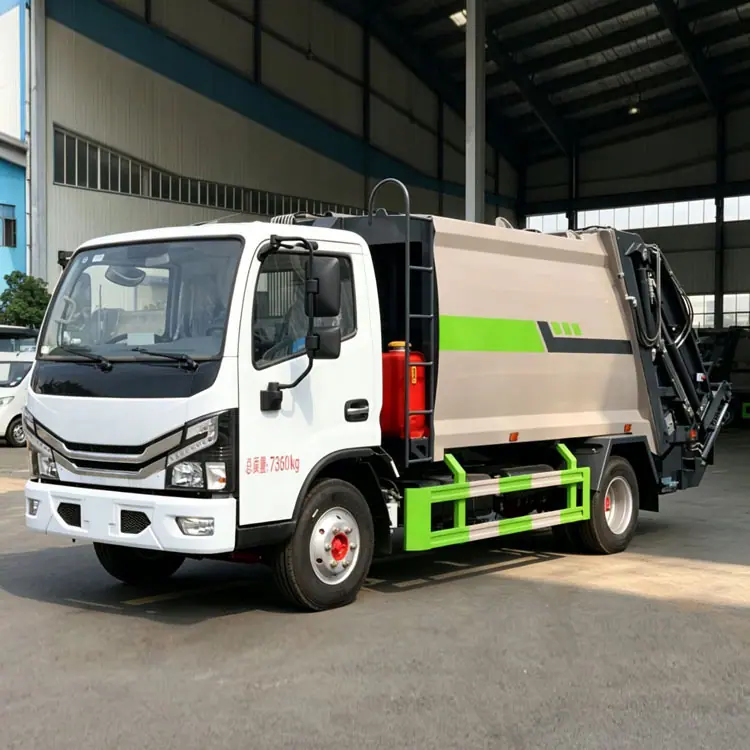东风多功能14吨垃圾压缩车20方垃圾清运车制造商