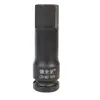 Juego de Llaves de Vaso Hexagonales Delia de 1/2 Pulgada con Llave de Impacto Grande, Punta Integrada, Juego Extendido de Destornilladores Neumáticos H6 H8