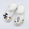 Nuevos Zuecos Mary Jane Verdes de Plaza Sésamo para Mujer, Estilo Ins Suela Gruesa de 6 cm Verano Exteriores Playa Jardín Pantuflas