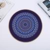 Produtos de Borracha Selecionados com Cuidado em Estoque: Jogo Americano Redondo para Mesa de Jantar 38cm, Estilo Boêmio, Luxo Leve, Sensação de Alto Padrão, Personalizável