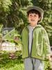 Jaqueta com Capuz para Meninos Outono Roupa para Crianças Pequenas 2026 Novo Estilo Primavera e Outono Moda Infantil Top de Bebê