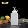 Caja de Almacenamiento para Almidón, Contenedor Doméstico para Almacenar Harina, Contenedor de Plástico de Grado Alimenticio para Almacenamiento en Cocina, Frasco Sellado para Bicarbonato de Sodio y Maicena