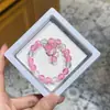 Libro Caperucita Roja Mismo Estilo Estudiante Pulsera de Glaseado de Palomitas de Maíz Hecha a Mano con Cuentas Dibujos Animados Cristal Pulsera Infantil Venta al por Mayor Cajas de Regalo