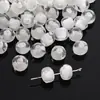 Cuentas de Rueda de Vidrio Cuentas de Lunares Arcoíris Kit de Materiales para Pulsera Collar Cadena de Teléfono Colgante Accesorios