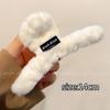 Pinza para el pelo de felpa de 16 cm, Pinza para el pelo, Pinza de tiburón de alta gama para otoño e invierno, Pinza para la parte trasera de la cabeza, Pinza para el pelo, Accesorio para el cabello, Popular