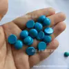 14mm Cabochão Sintético Meia-Redondo Pedra Artificial Linha Solta Patch para Joias DIY Inlaid com Strass Estilo Étnico Material