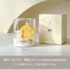 Presente do Festival do Meio do Outono: enfeites de cera de soja, presentes artesanais para clientes, design criativo, velas perfumadas, copos de vela feitos sob medida