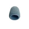Cubierta de Micrófono Exterior Gris Flocado Antiviento Cubierta de Esponja para Micrófono Superficie de Esponja para Micrófono con Pelusa