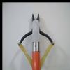 Pinza Aislante Portátil de Fibra de Vidrio Ligera con Mango Largo para Trabajos Eléctricos Cortador de Cables Anti-choque Eléctrico