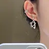 Pendientes Brillo Brillo Pendiente Clip Oreja Nicho Moda Joker Diseño Pendientes Avanzados 2022 Nuevo Tendencia Mujer