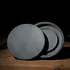 Oferta especial Tinta de piedra natural de 4 pulgadas con tapa para estudiantes con pincel cartucho de tinta tinta de caligrafía tira para moler tinta pila de tinta