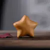 Cipreste Estrelinha Luazinha Pulseira DIY Acessórios de Moda Escultura em Madeira Sólida Ornamentos Criativos para Casa