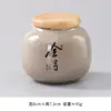 Latas de Té Cerámicas para Hogar Grandes y Pequeñas Latas Selladas Latas de Almacenamiento de Té Pu'Er Cajas de Té Portátiles Chinas para Latas de Almacenamiento de Té
