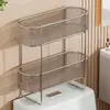 Prateleira de Banheiro Sem Furos Armazenamento no Topo do Vaso Sanitário Rack de Armazenamento para Artigos de Higiene Pessoal