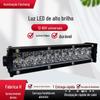Processamento personalizado luz de tira de LED para carro holofote super brilhante modificado luz de teto de veículo off-road holofote da barra frontal do teto