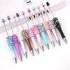 Nuevo Bolígrafo de Cuentas de Azúcar Perlado DIY Bolígrafo para Cuentas Lindo Alto Valor Multicolor Venta Caliente Transfronteriza En Stock Mayorista