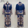 Novo conjunto de camisa estampada de manga comprida e calça pantalona para mulheres, estilo europeu e americano, conjunto casual fashion de duas peças