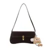 Bolso de Axila de Nicho para Mujer 2025 Nuevo Otoño e Invierno Estilo Coreano Bolso de Mujer de Moda y Hermoso Bolso de Hombro de Moda Cerradura Bolso Cuadrado Pequeño
