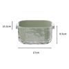 Tazón para Lavar Verduras de Doble Capa Cesta Escurridora Nuevo Estilo Cocina Multifuncional Cesta de Frutas Plato de Frutas de Alto Valor Cesta para Verduras Doméstica para Sala de Estar