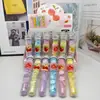 Tubo de Ensaio Portátil Desenho Animado Pastilhas para Lavar as Mãos Sanrio Frutas Camping Sabonete em Pastilhas Prêmios para Estudantes Pastilhas Perfumadas