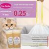Amazon Caixas de Areia para Gatos em Estoque, Fechamento Espesso com Cordão, Rolo Branco de Sacos para Areia de Gato, Frete Grátis, Armazenamento