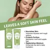 Creme para cuidados com a pele: ingredientes suaves cuidam da superfície da pele, mantendo sua condição saudável, deixando-a com uma sensação de frescor e sem oleosidade.