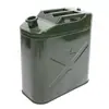 Bidón de Gasolina Portátil Engrosado Estilo Vertical con Tapa de Hierro 30 Litros Bidón de Diésel Bidón de Hierro Bidón Galvanizado Tanque de Combustible de Repuesto para Coche