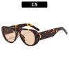 Óculos de Sol Casuais Tendência Oval Moda Europeia e Americana 2026 com Toque de Luxo, Versáteis para um Look Natural, Óculos de Sol Estilo de Rua Feminino