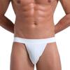 Direto da Fábrica cueca masculina dupla Ding levanta bumbum sexy cor sólida transfronteiriça tamanho europeu fio dental masculino sexy fresco