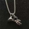Collar de Pareja Astronauta Hombres y Mujeres Costura Imanes Colgante Novia a Distancia Pareja Estudiante Regalo Venta al por Mayor