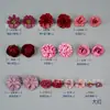 Bolsa de material para flores artificiais Uma caixa de flores com flores Flor de grampo de cabelo Xunpu Adorno de cabeça de minoria étnica flor Making hat Decoração de chinelos