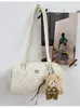 Bolsa Pequena Quadrada Nova Moda Tendência Simples Estilo Coreano Transversal para Mulheres Ir ao Trabalho