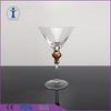 Direto da fábrica criativo cristal martini barra de vidro taça de vidro em forma de artesanato Martini