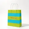 Bolsas de Fiesta de Cumpleaños Coloridas para Niños de Jardín de Infancia Pueden Imprimir Logo Bolsas de Regalo de Graduación Bolsas de Regalo Lindas de Dibujos Animados