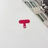 Novo Cordão para Celular com Clipe Pad de Moldagem Integrada em TPU Adesivo Traseiro de Cor Sólida Patch de Conexão Fixa Resistente Anti-Perda