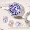 Joyería para Uñas Lentejuelas Mariposa Lentejuelas Mariposa Soñadoras Color Macarrón Colorido Mariposa Lentejuelas Soñadoras Joyería para Uñas