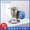 Instrumento Chengfeng LZZX-80 medidor de flujo de flotador en tubo de metal medidor de flujo de flotador de acero inoxidable para gas y líquido