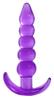 Plug Anal com Cinco Bolas, Plug Anal, Plug Anal Sexy, Plug Anal com Bolas, Plug Anal de Borracha Silicone Macio, Comércio Exterior Transfronteiriço Huole