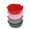 Tapete de Silicone para Air Fryer Transfronteiriço, Assadeira Lavável, Tapete para Churrasco, Fácil de Limpar, Resistente a Altas Temperaturas, Revestimento para Assadeira