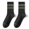 Calcetines Casuales de Negocios a Rayas de Algodón Puro para Hombre Calcetines Deportivos Antibacterianos 7A para Hombre Calcetines Zhuji