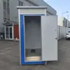 Baño Móvil Exterior Sitio de Construcción Rural Temporal Simple Ecológico Baño Público de Descarga Inodoro Directo