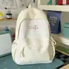 Mochila de Alta Capacidade, Estilosa e Leve para Estudantes, Adequada para Meninas do Ensino Médio e Fundamental, Versátil e Confortável para os Ombros