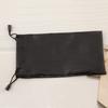 Fábrica de sacos para óculos atacado preto cordão saco de armazenamento para óculos de sol portátil simples multiuso tecido composto saco para óculos
