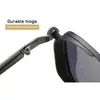 Gafas de Sol Futuristas Cyberpunk con Sentido Tecnológico Uv400 Marco Metálico Grande Cuadrado Hombres Gafas Steampunk Con Resorte