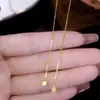 Aretes Cuadrados Pequeños para Mujer de Alta Gama 2023 Nuevos Pendientes de Borla de Moda Pendientes Largos de Cordón para Oreja