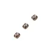 Joias de Prata 925 Atacado Prata Tailandesa Retrô Acessórios DIY Pulseira de Cristal Tendência Nacional 5mm Coração Côncavo Contas Espaçadoras de Prata