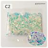 Cor dourada lantejoulas 5G máquina de doces embalagem contas cross-border e-commerce flash roupas nail art brinquedos PVC