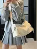 Bolso Moda Mujer Bolso de Hombro para Dama Portátil al por Mayor Bolso de Tela de Nylon Bolso de Lona de Gran Capacidad Bolso de Hombro Casual