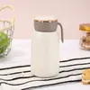 Taza de bolsillo portátil cuidadosamente seleccionada con correa de asa para estudiantes hombres y mujeres, elegante taza aislada de acero inoxidable 316
